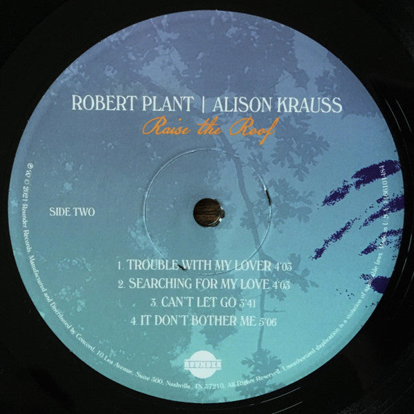 Robert Plant | Alison Krauss : Raise The Roof (2xLP, Album, Ltd, Alt)