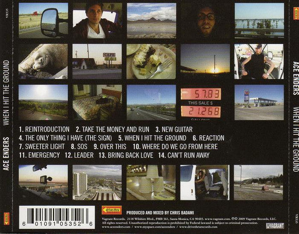 Ace Enders & A Million Different People : When I Hit The Ground (CD, Album)