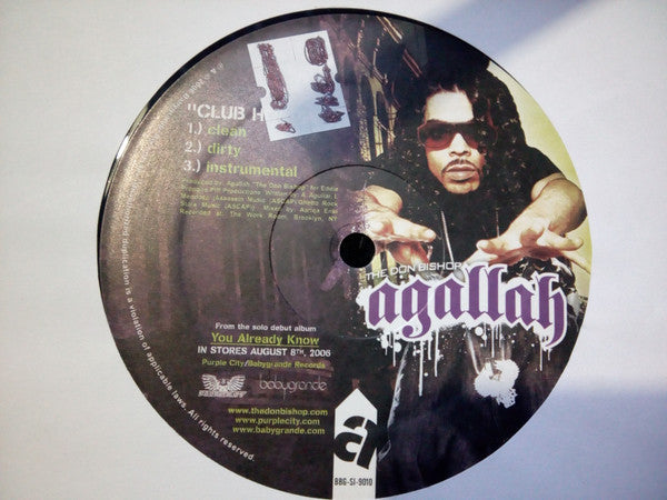 The Don Bishop : Club Hoppin' / Hardcore / Built For This (12")
