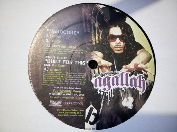 The Don Bishop : Club Hoppin' / Hardcore / Built For This (12")