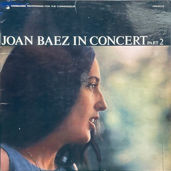Joan Baez : In Concert Part 2 (LP, Album, Mono, Gol)