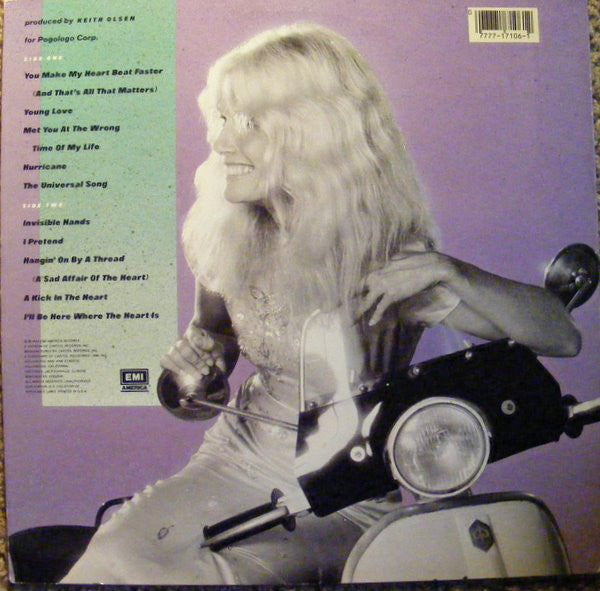 Kim Carnes : Café Racers (LP, Album, Jac)
