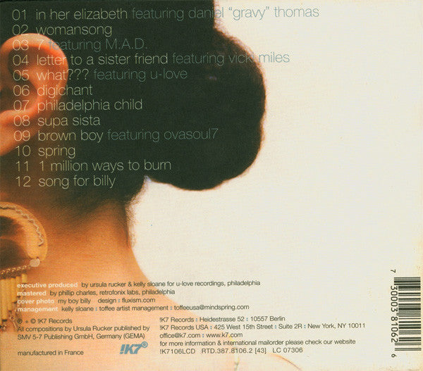 Ursula Rucker : Supa Sista (CD, Album, Ltd, Bou)