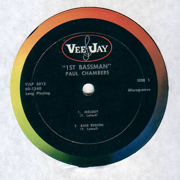 Paul Chambers (3) : 1st Bassman (LP, Album, Mono)