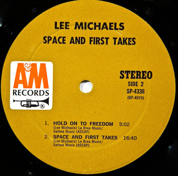 Lee Michaels : Space And First Takes (LP, Album, Mon)