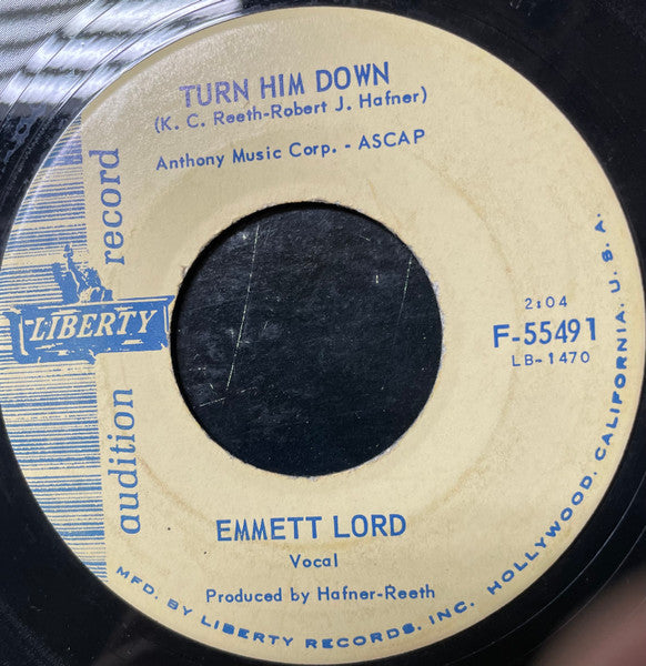 Emmett Lord : Women / Turn Him Down (7", Single, Promo)