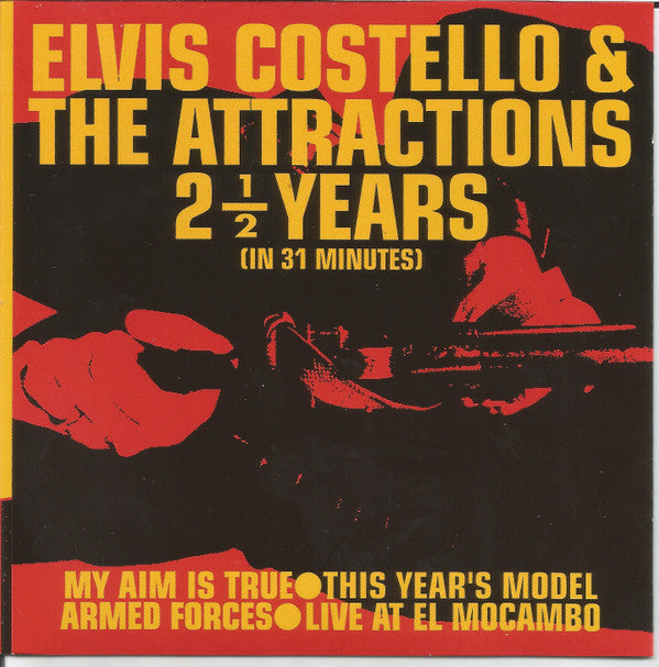 Elvis Costello : 2 ½ Years (In 31 Minutes) (CD, Promo, Smplr)