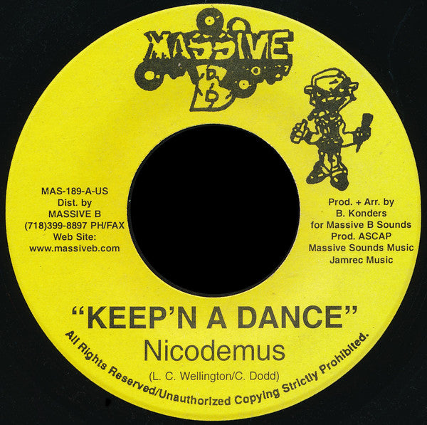 Nicodemus : Keep'N A Dance (7")