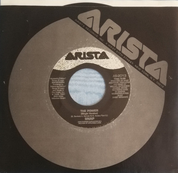 Snap* : The Power (7", Single)