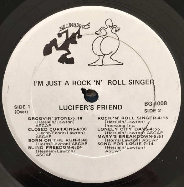 Lucifer's Friend : I'm Just A Rock'n'Roll Singer (LP, Album)