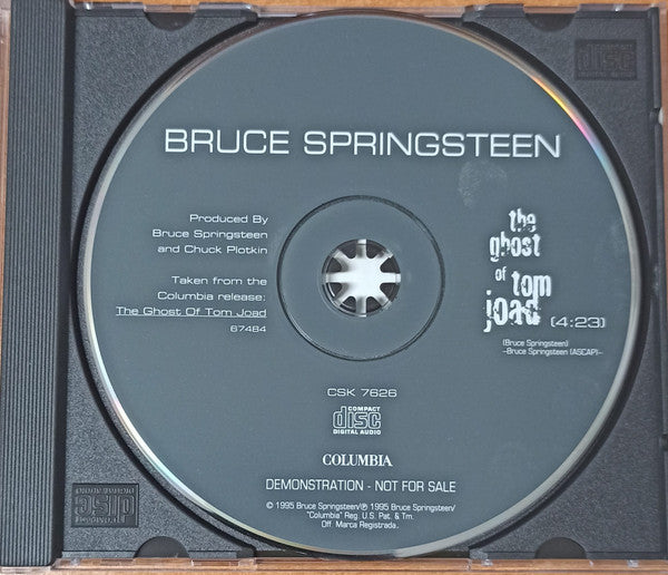 Bruce Springsteen : The Ghost Of Tom Joad (CD, Single, Promo)