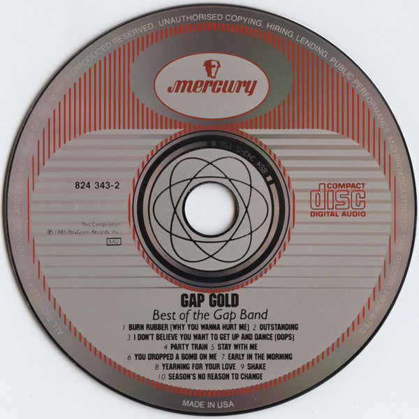 The Gap Band : Gap Gold: Best Of The Gap Band (CD, Comp, RE)