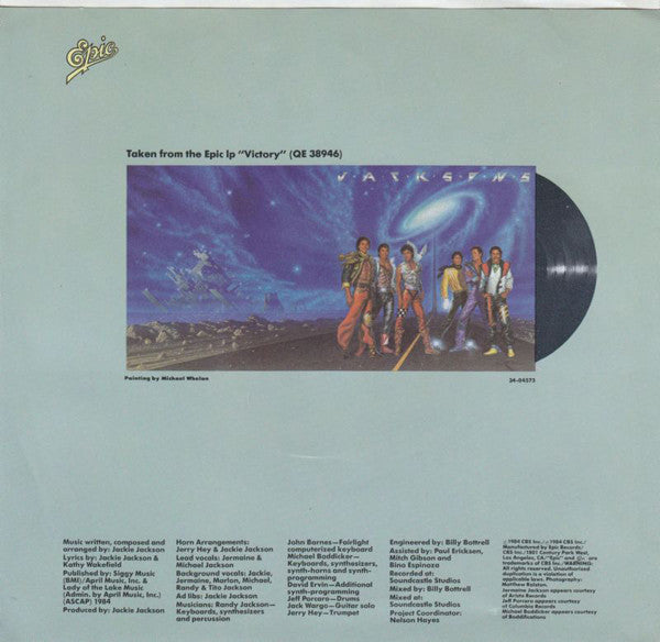 The Jacksons : Torture (7", Styrene, Pit)