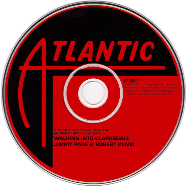 Jimmy Page & Robert Plant : Walking Into Clarksdale (CD, Album)