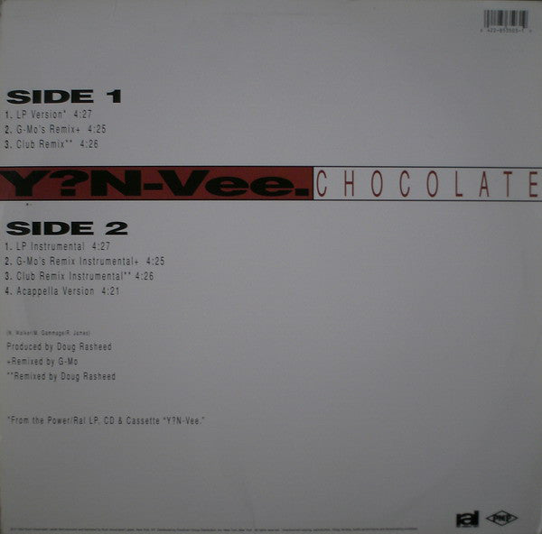 Y.N.V. : Chocolate (12")