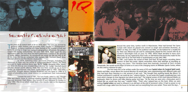 IQ (7) : Seven Stories Into 98 (CD, Album + CD, Album, RE)