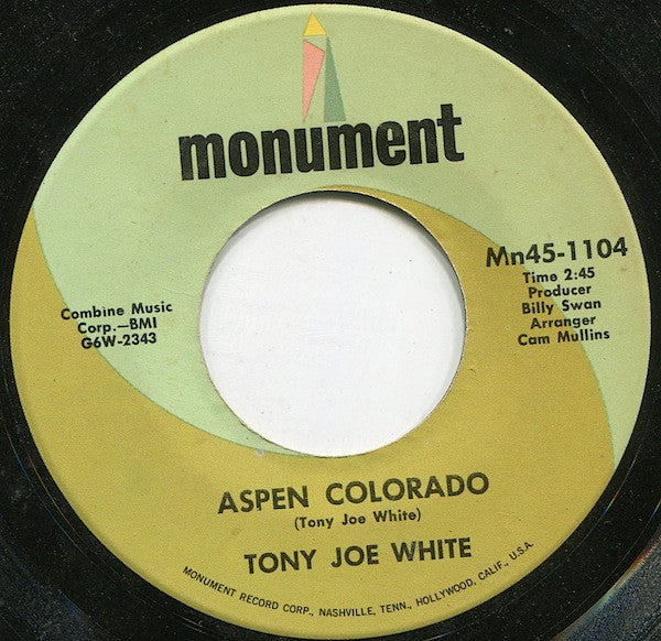 Tony Joe White : Polk Salad Annie / Aspen Colorado (7", Single)