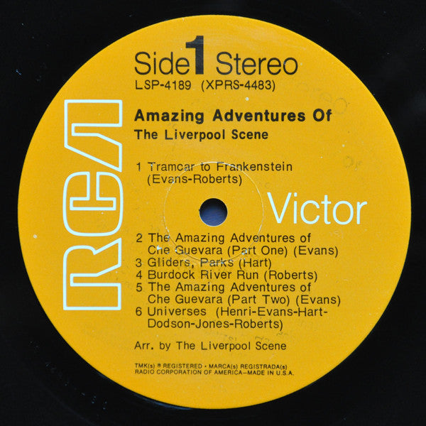 Liverpool Scene : Amazing Adventures Of The Liverpool Scene (LP, Album)