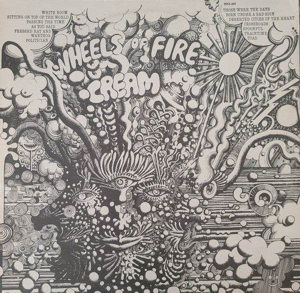Cream (2) : Wheels Of Fire (2xLP, Album, RE)