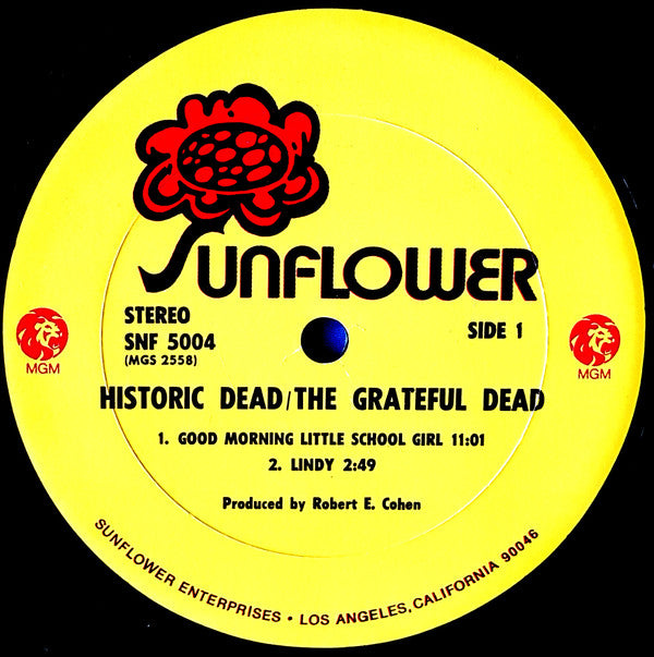 The Grateful Dead : Historic Dead (LP, Album)