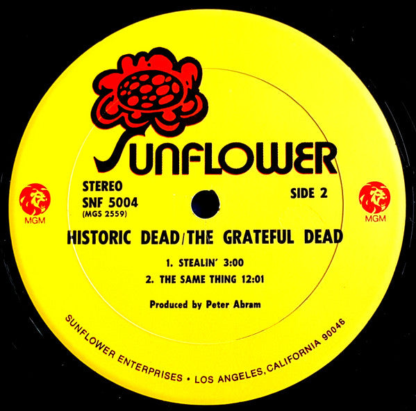 The Grateful Dead : Historic Dead (LP, Album)
