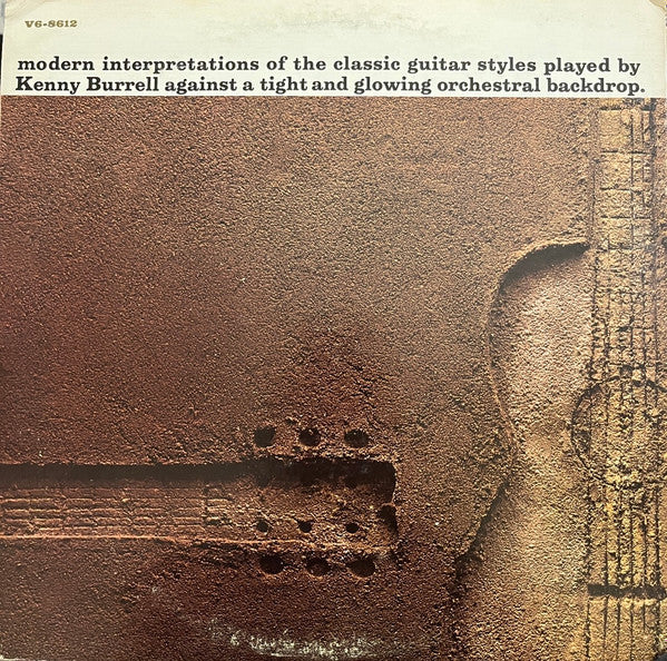 Kenny Burrell : Guitar Forms (LP, Album, Club, Gat)
