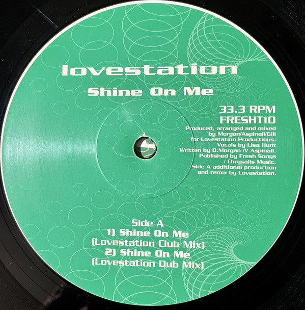Lovestation : Shine On Me (12")