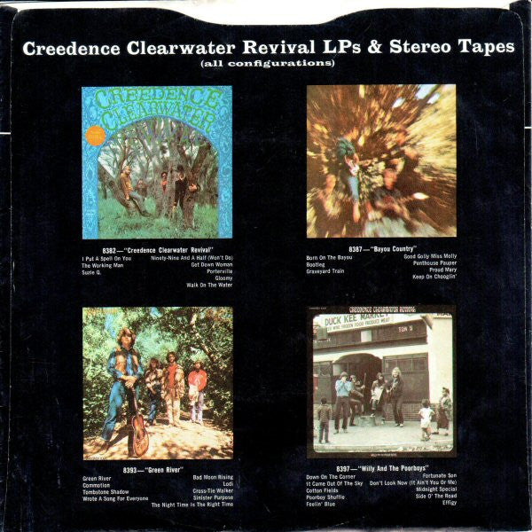 Creedence Clearwater Revival : Travelin' Band / Who'll Stop The Rain (7", Single, Roc)