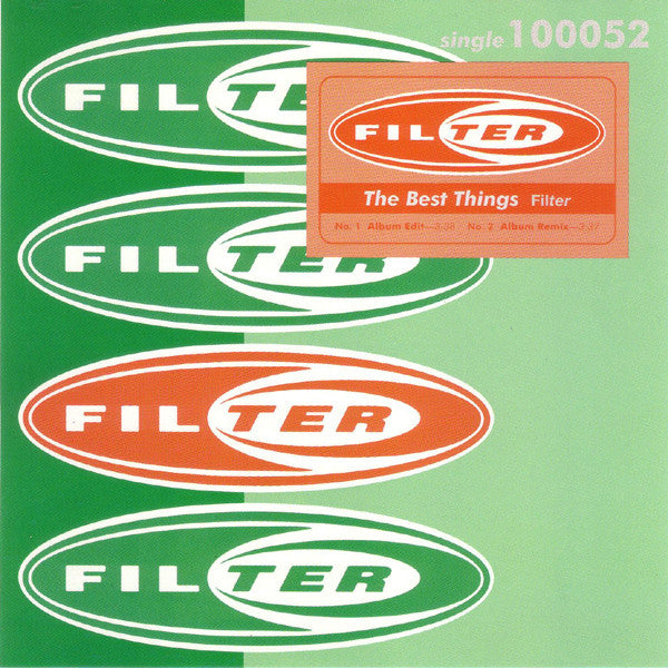 Filter (2) : The Best Things (CD, Single, Promo)