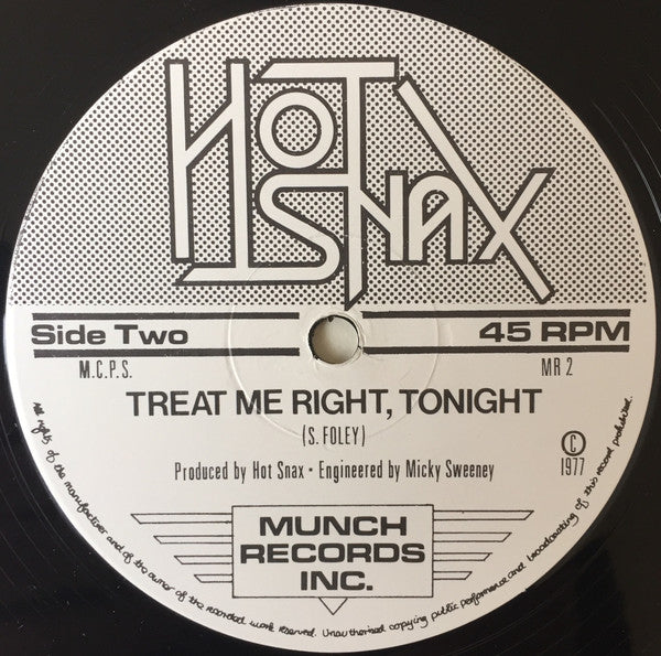 Hot Snax : Pressure Drop (12")