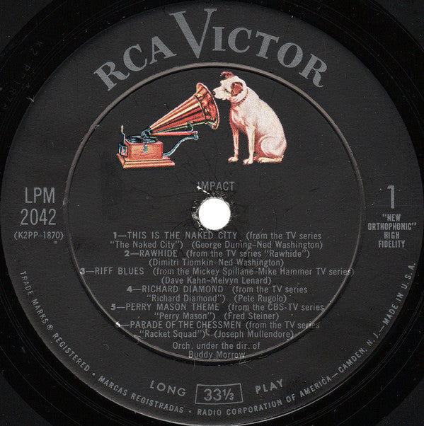 Buddy Morrow : Impact (LP, Album, Mono, Roc)