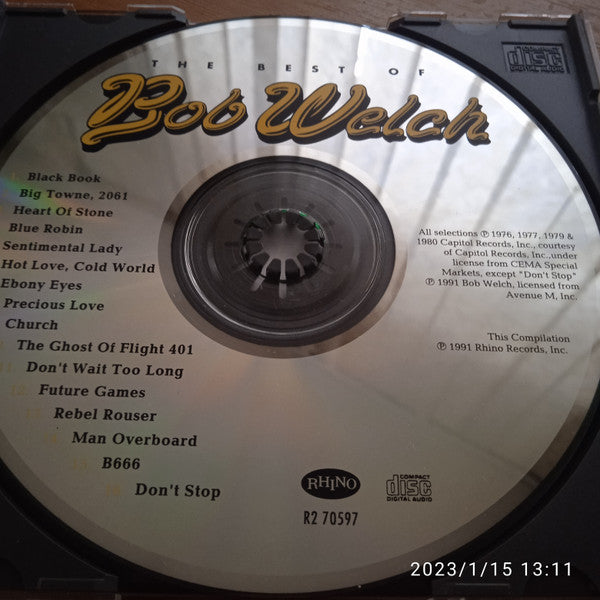 Bob Welch : The Best Of Bob Welch (CD, Comp)