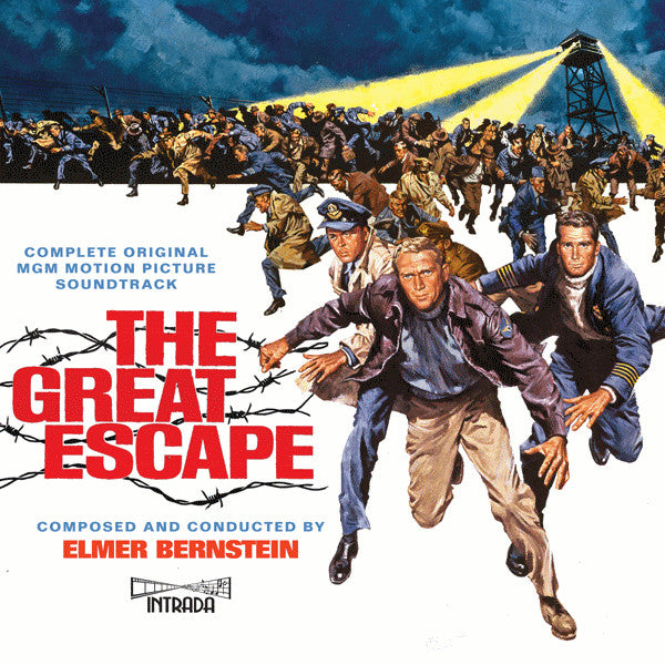 Elmer Bernstein : The Great Escape  (Original Motion Picture Soundtrack) (LP, RE)
