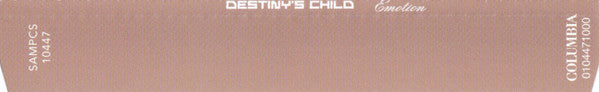 Destiny's Child : Emotion (CD, Single, Promo)