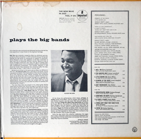 Shirley Scott : Roll 'Em: Shirley Scott Plays The Big Bands (LP, Mono)