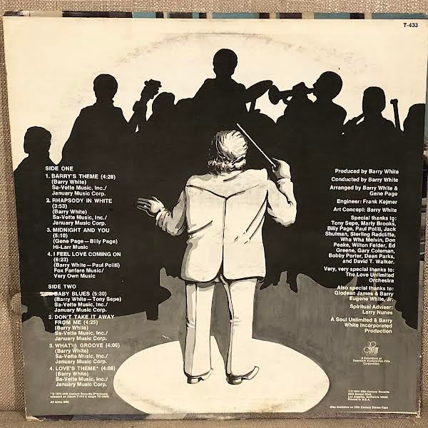 The Love Unlimited Orchestra* : Rhapsody In White (LP, Album)