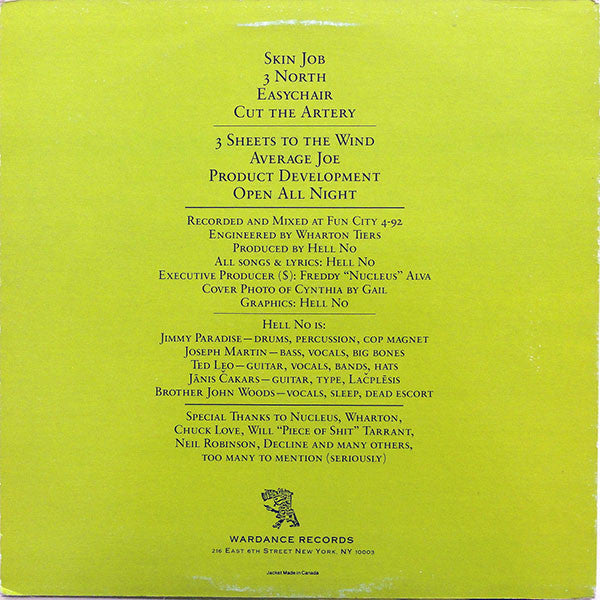 Hell No : Skin Job (LP, Album)