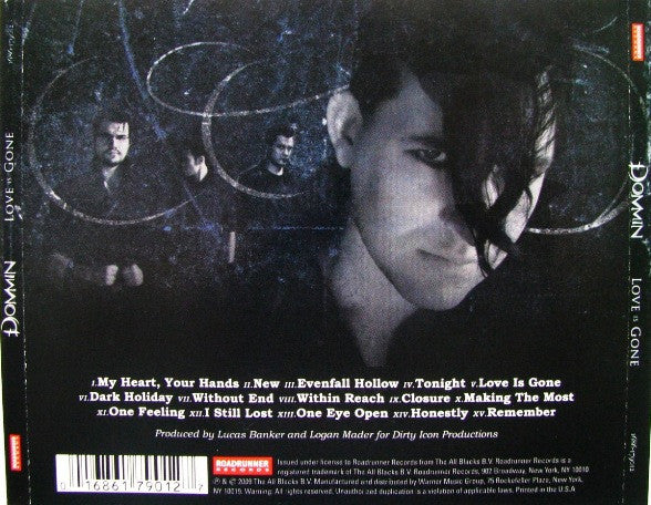 Dommin : Love Is Gone (CD, Album)