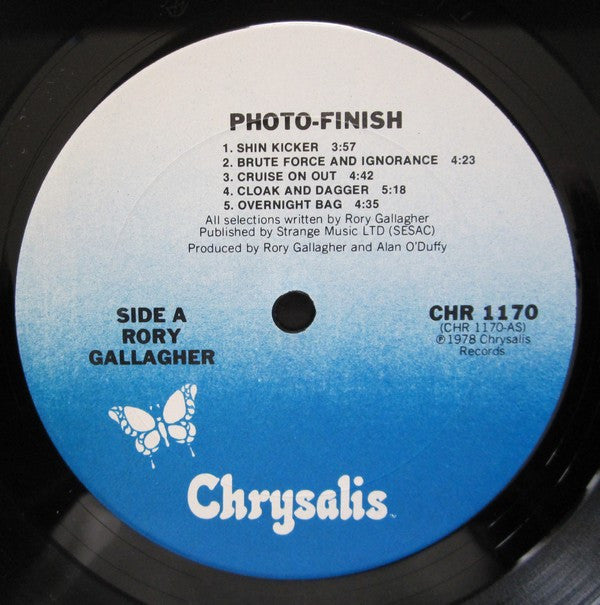 Rory Gallagher : Photo-Finish (LP, Album, San)