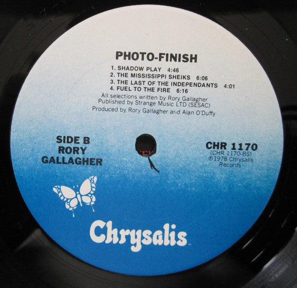 Rory Gallagher : Photo-Finish (LP, Album, San)