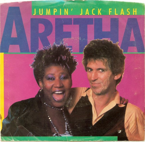 Aretha Franklin : Jumpin' Jack Flash (7", Single, Cle)