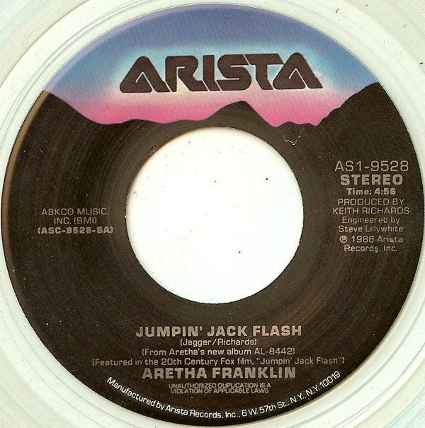 Aretha Franklin : Jumpin' Jack Flash (7", Single, Cle)
