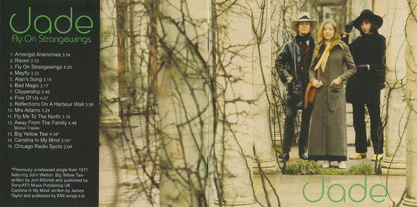 Jade (35) : Fly On Strangewings (CD, Album, RE, RM, Jew)