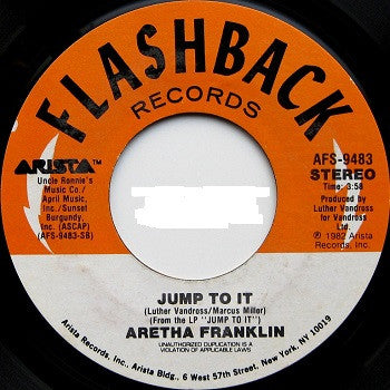 Aretha Franklin : Freeway Of Love / Jump To It (7", RE)