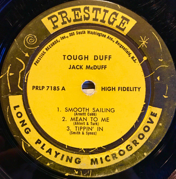 Brother Jack McDuff with Jimmy Forrest : Tough 'Duff (LP, Album, Mono)