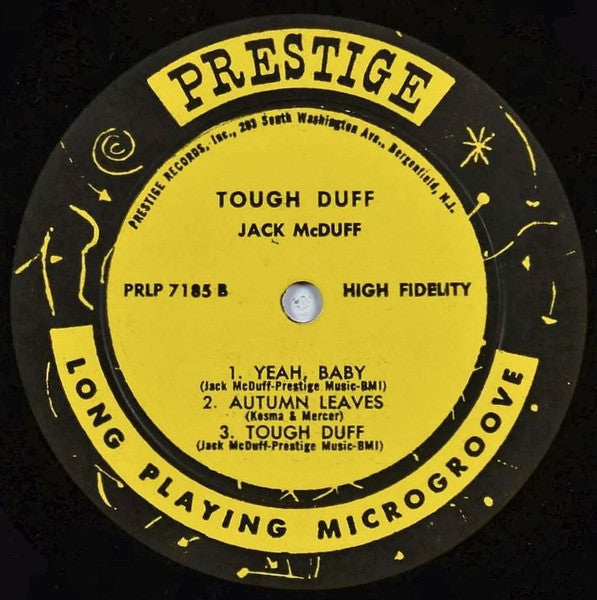 Brother Jack McDuff with Jimmy Forrest : Tough 'Duff (LP, Album, Mono)