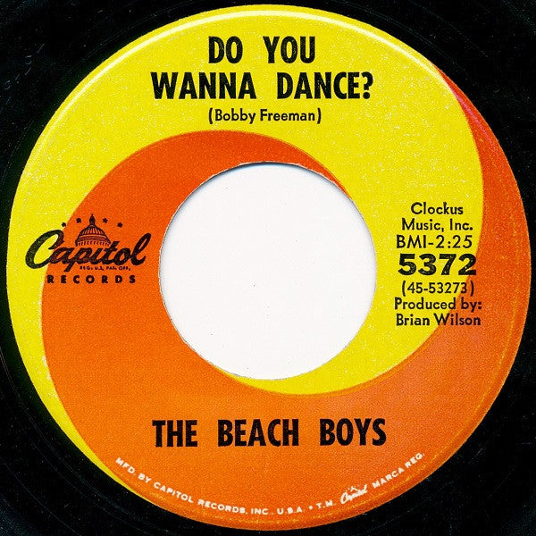 The Beach Boys : Do You Wanna Dance? / Please Let Me Wonder (7", Single, Scr)