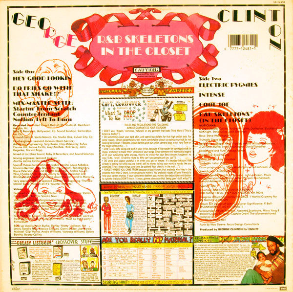 George Clinton : R&B Skeletons In The Closet (LP, Album, All)