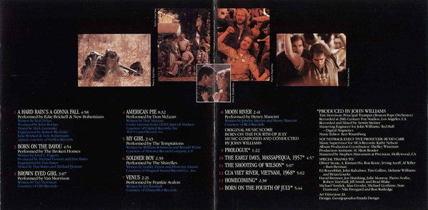 Various : Born On The Fourth Of July (Motion Picture Soundtrack Album) (CD, Album, RE)