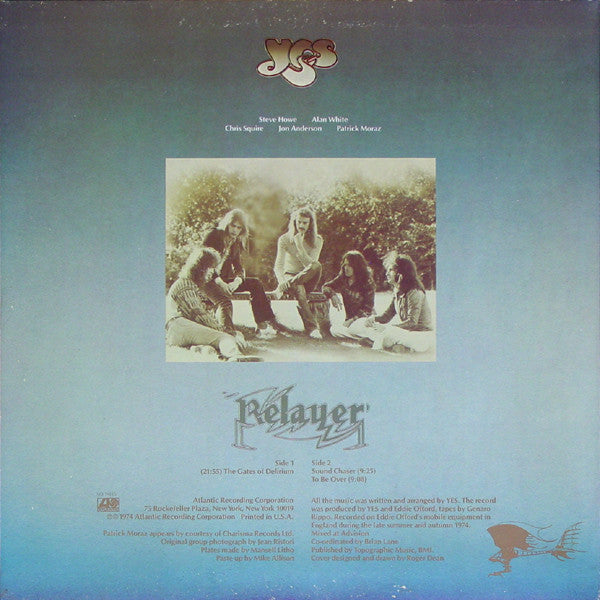 Yes : Relayer (LP, Album, RE)